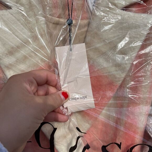 Cinq à Sept Aretha Plaid Mixed Media Coat NWT - Picture 10 of 11